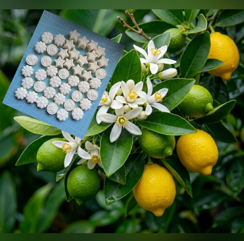 Fondant parfumée ; fleur de citronnier