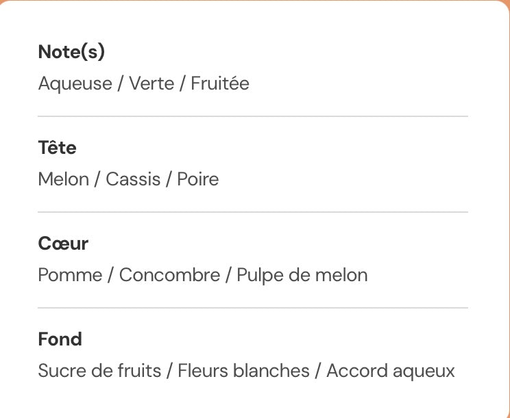 Bougie parfumée : pastèque