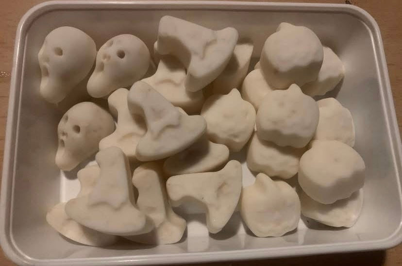 Fondant parfumée : citrouille blanche ambré