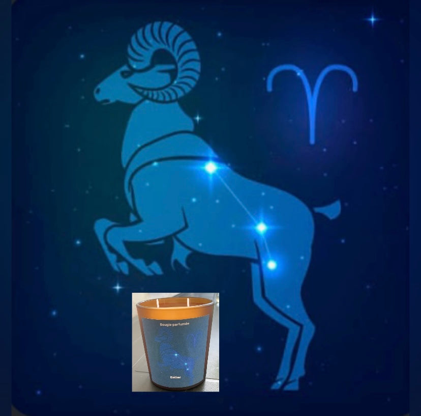 Bougie parfumée : bélier