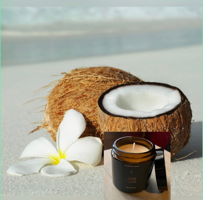 Bougie parfumée : Monoï coco