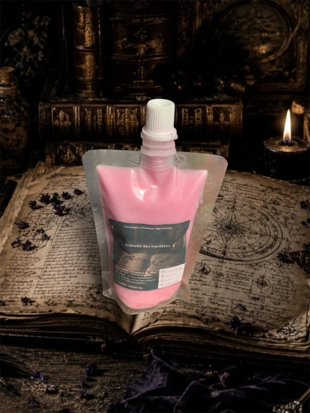 Fondant crémeux Squeechy : grimoire des mystères
