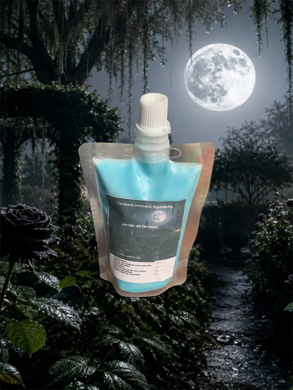 Fondant crémeux Squeechy : jardin de larmes